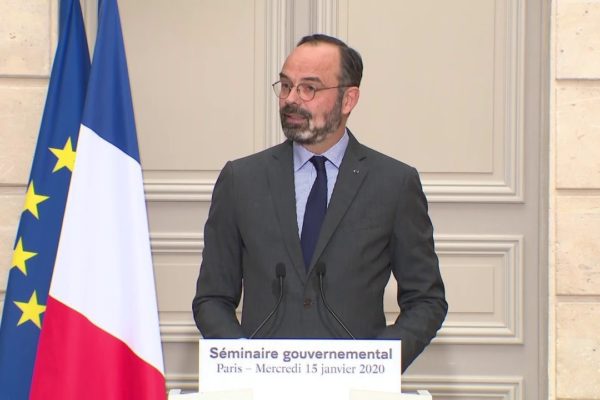 Edouard Philippe annonce le calendrier des réformes pour le 1er semestre 2020