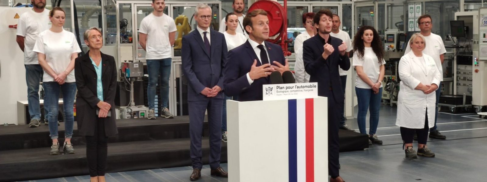 Plan de relance de l'automobile - Emmanuel Macron